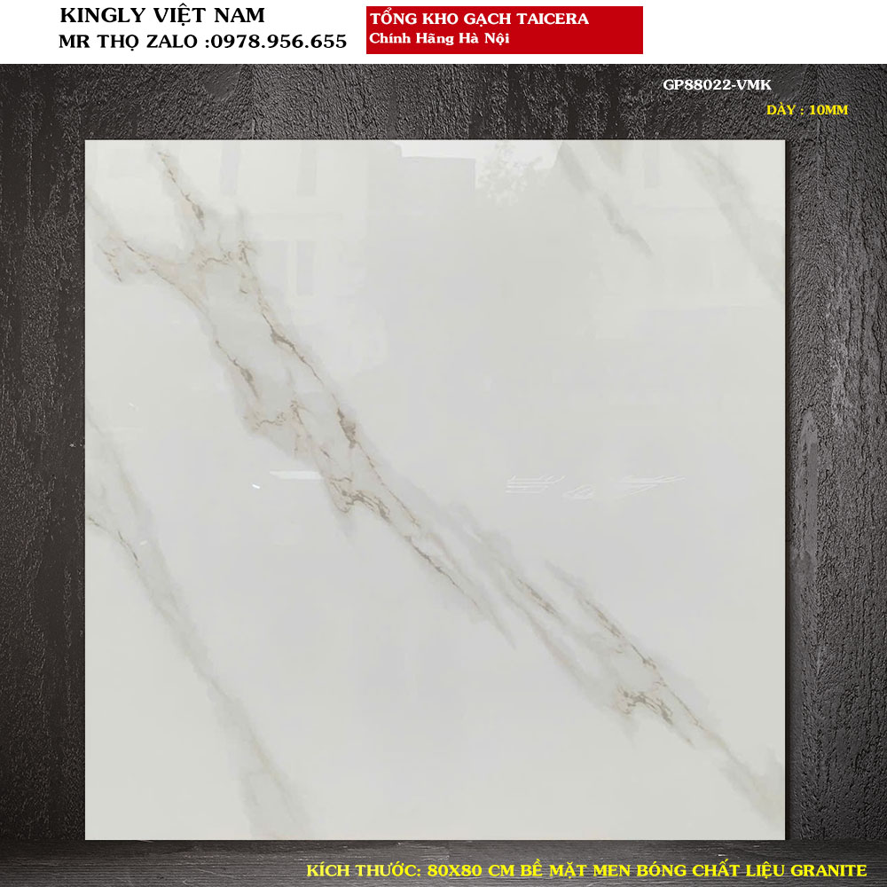 Gạch lát nền Granite Taicera 80x80 GP88022 Loại 1